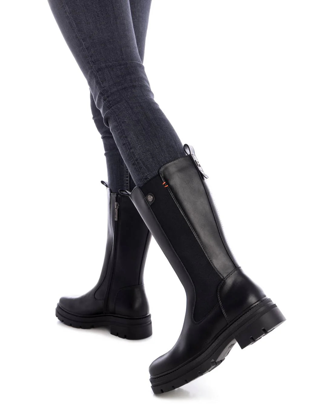 Refresh 171981 stivale donna con elastico nero