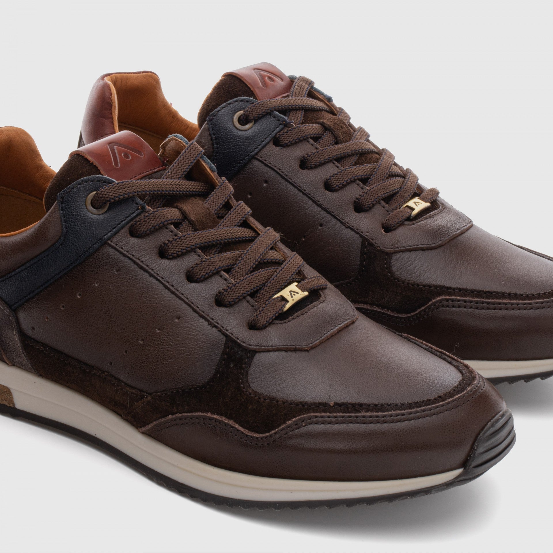 Ambitious 13052 sneakers uomo Slow Classic brown
