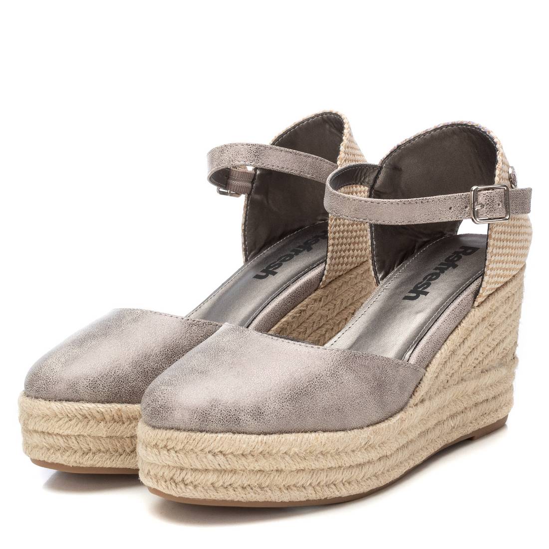 Refresh 17278202 espadrillas donna piombo