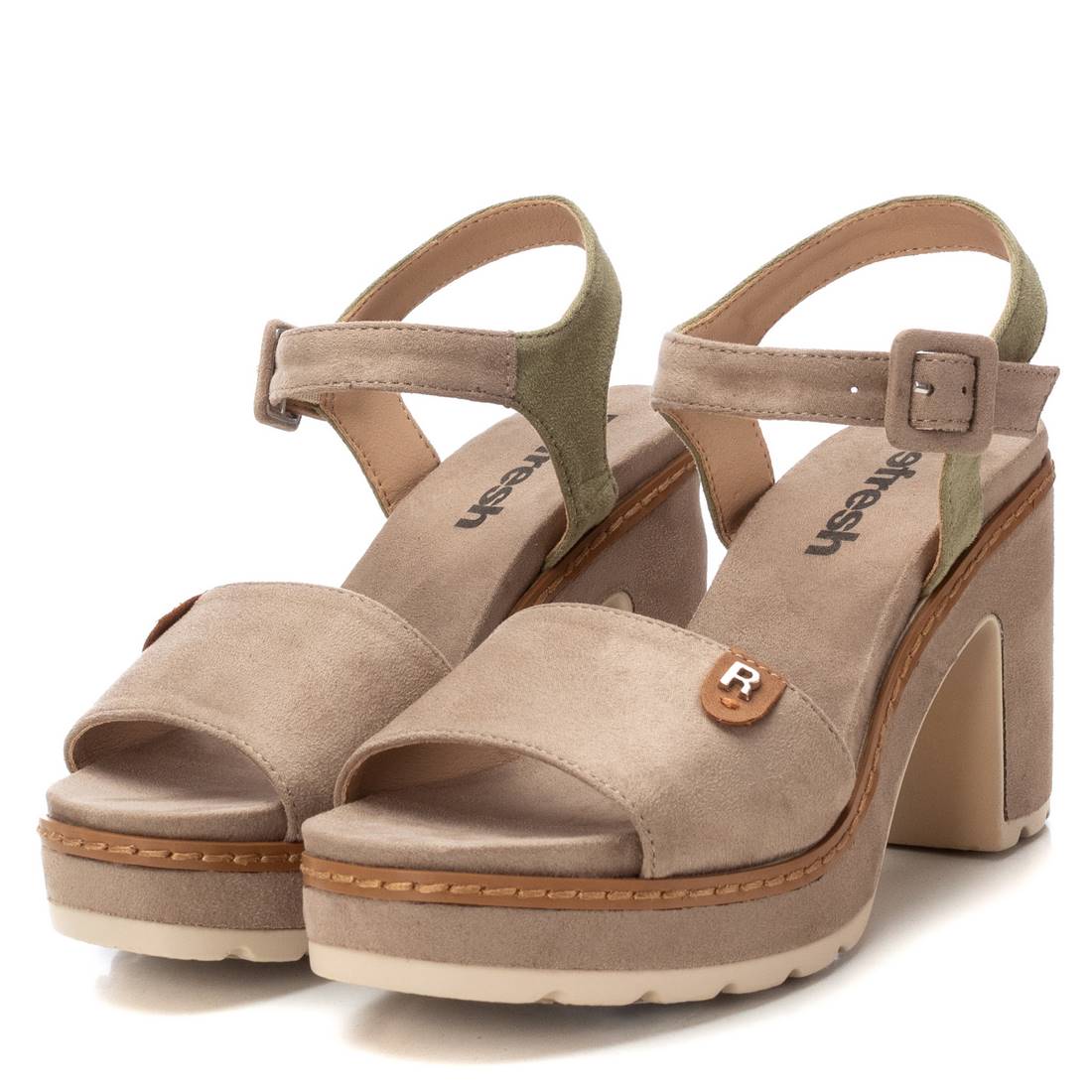 Refresh 17279305 sandalo donna taupe