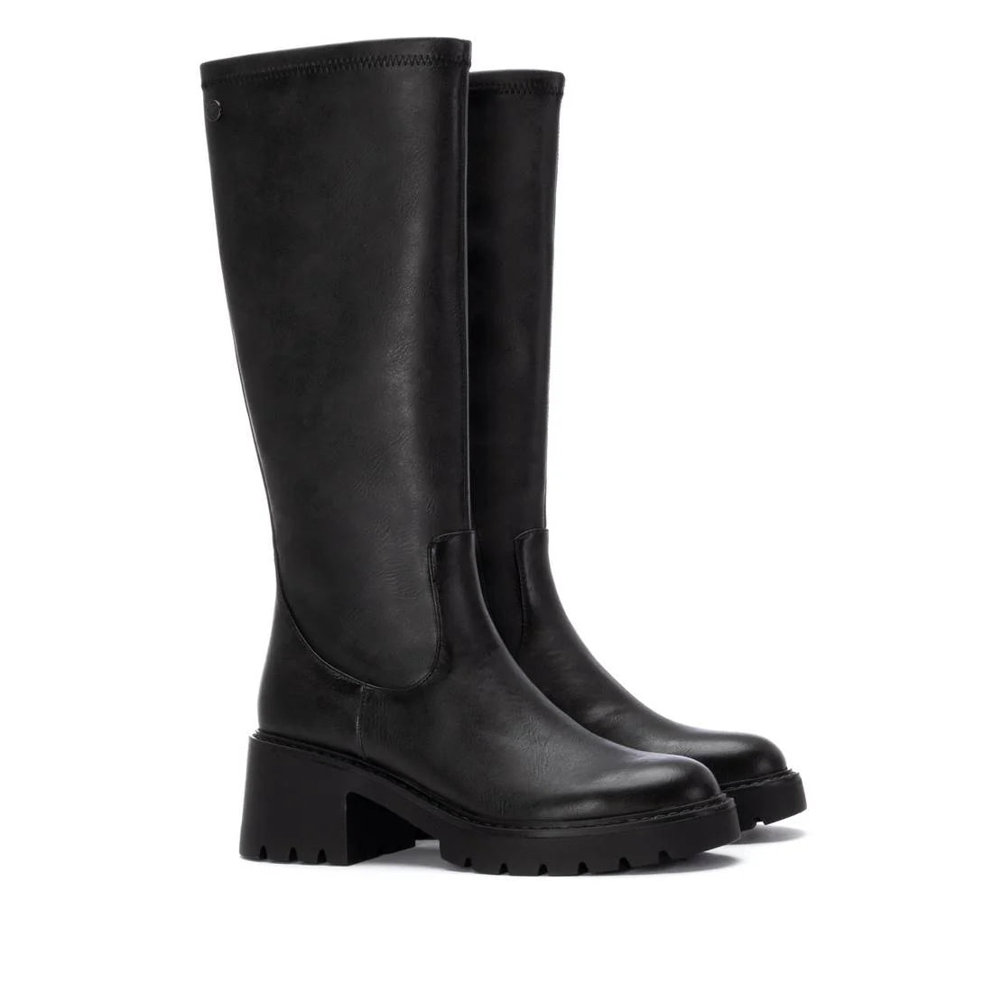 Refresh 17297101 Stivale con tacco da donna nero