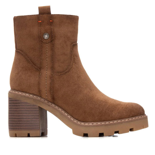 Refresh 17303201 Stivaletto donna con tacco taupe