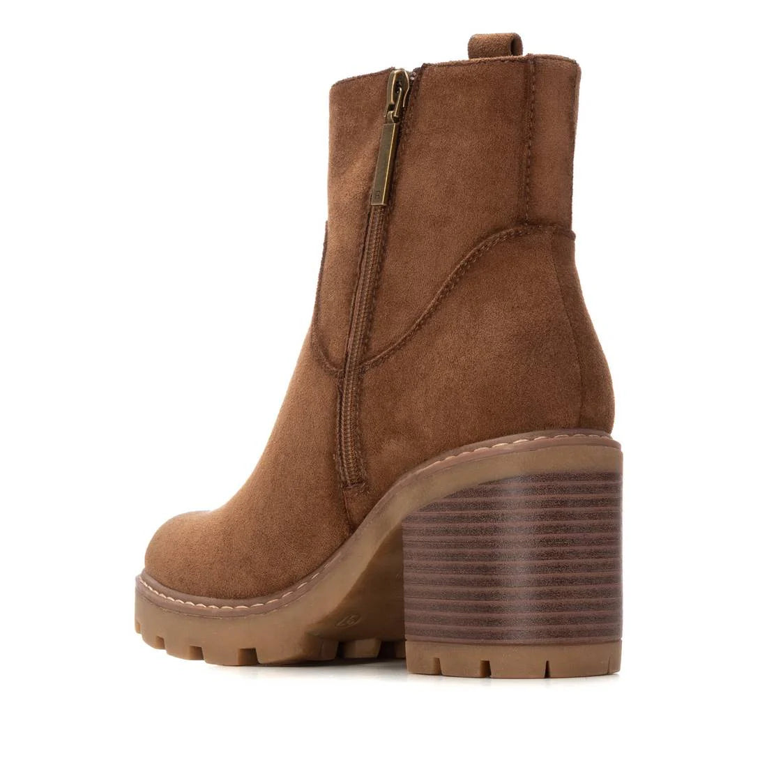 Refresh 17303201 Stivaletto donna con tacco taupe