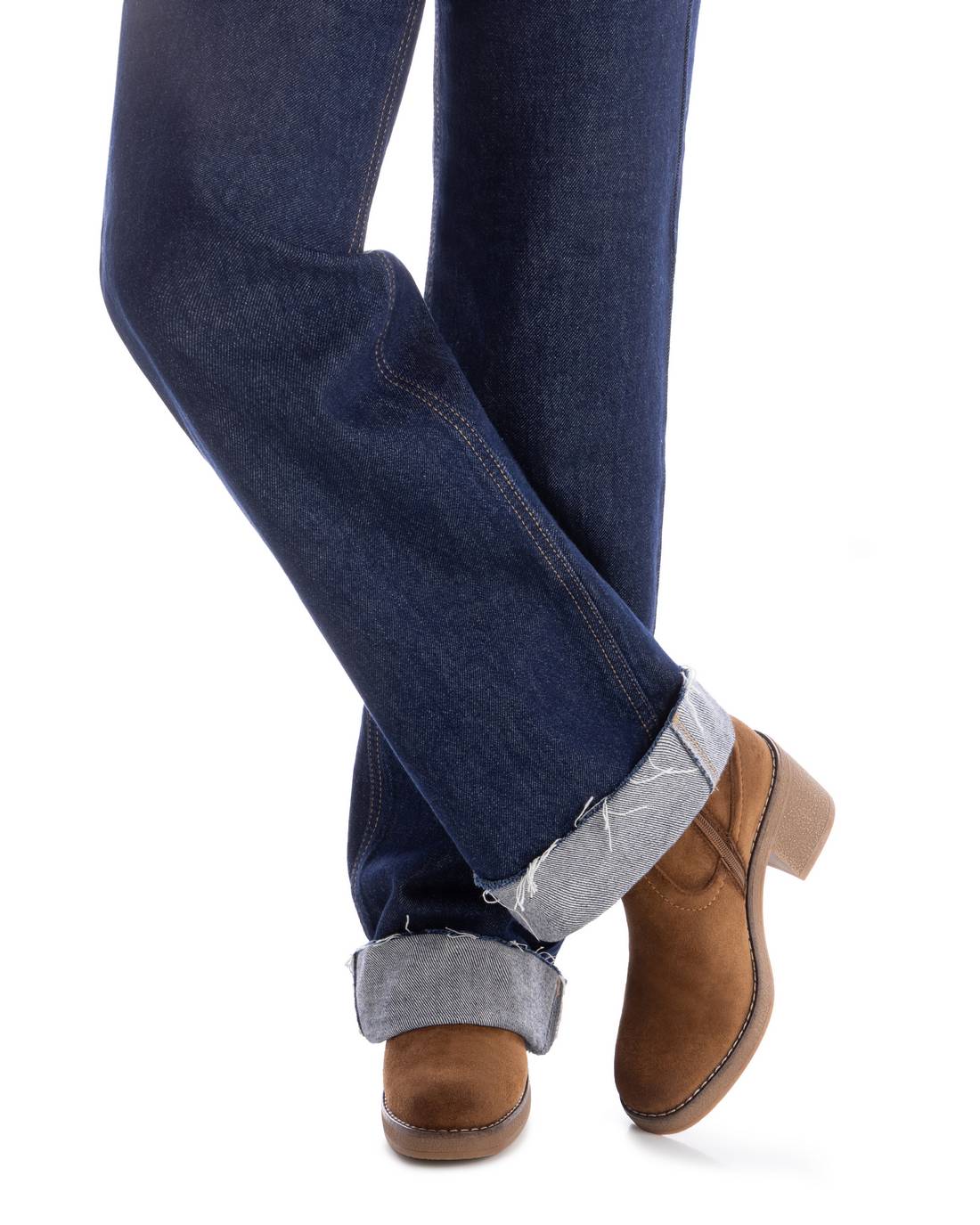 Refresh 17304001 Stivale donna con tacco taupe