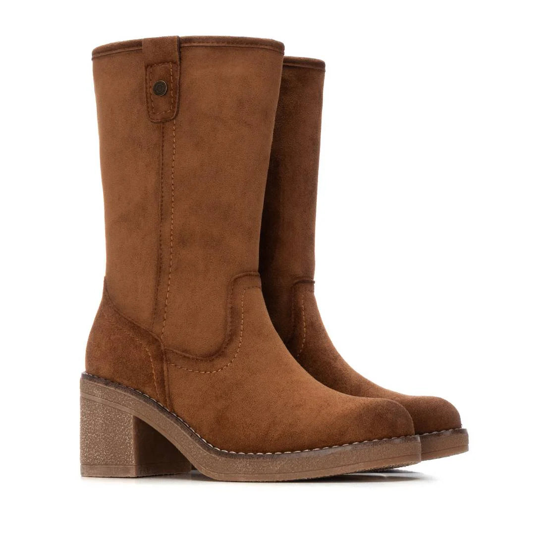 Refresh 17304001 Stivale donna con tacco taupe