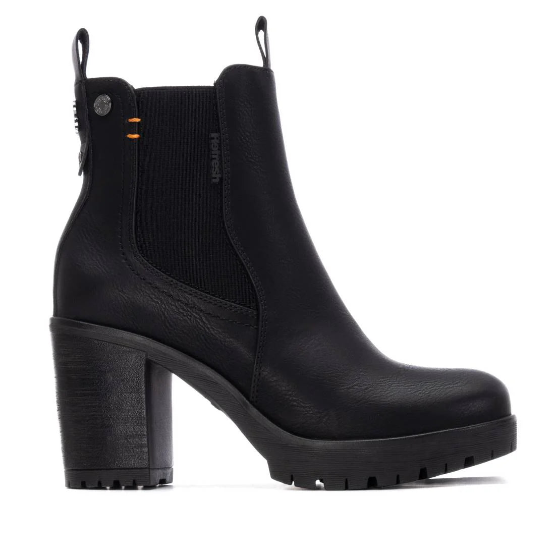 Refresh 17320001 Stivaletto con tacco da donna nero