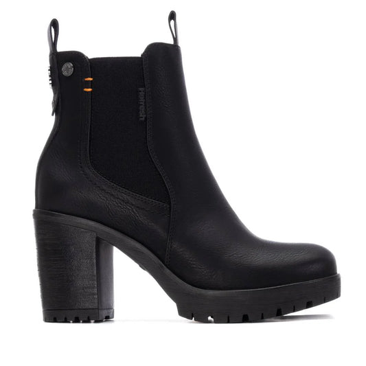 Refresh 17320001 Stivaletto con tacco da donna nero