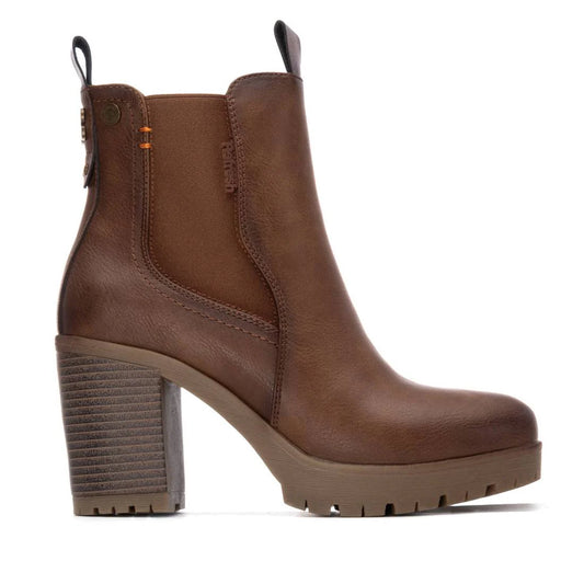 Refresh 17320002 Stivaletto con tacco da donna camel