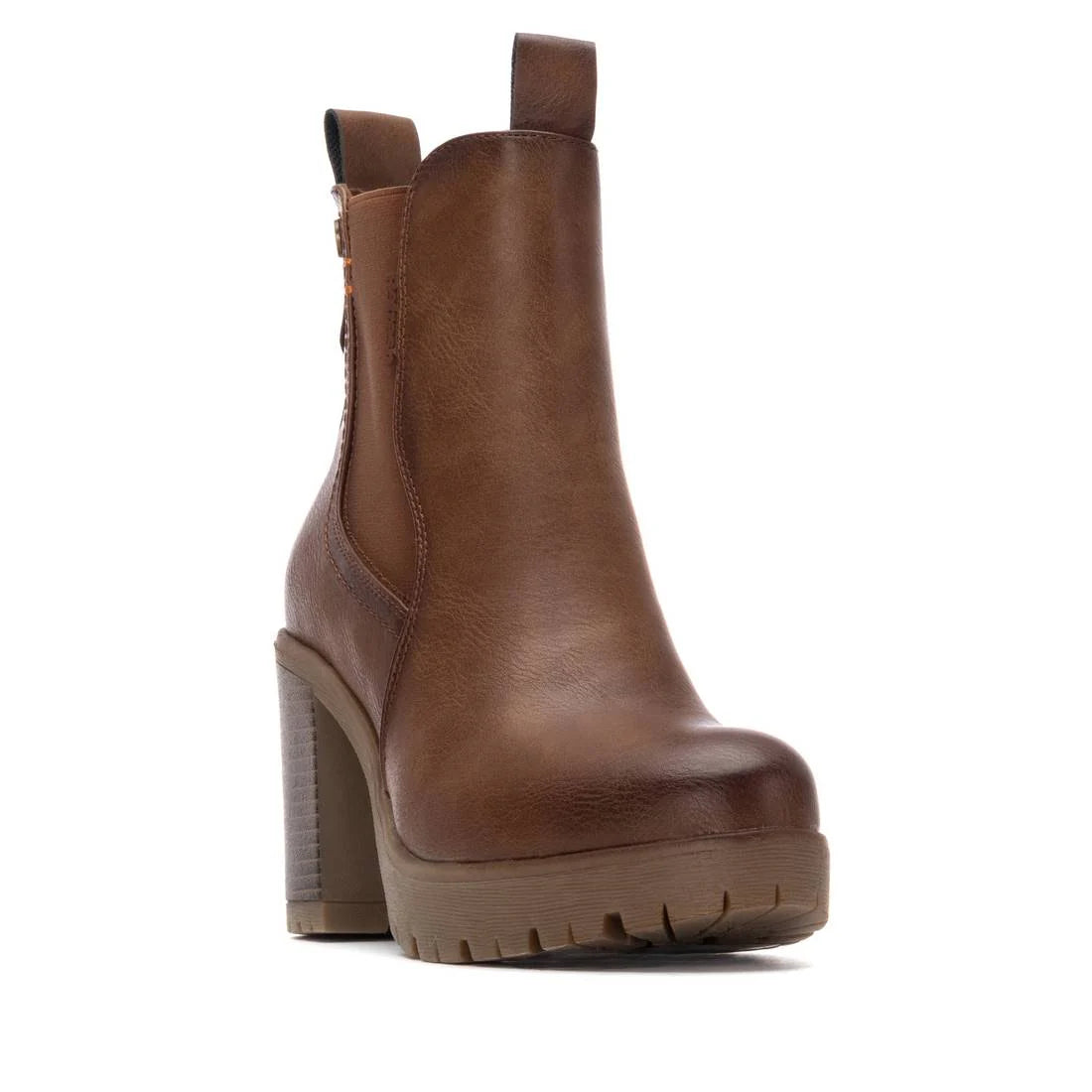 Refresh 17320002 Stivaletto con tacco da donna camel