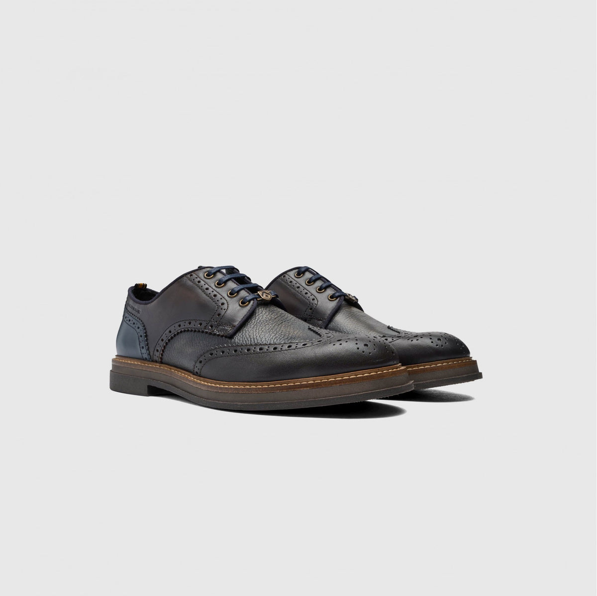 Ambitious 12391C-7627 BTR Washed Brogue Moro/Blu