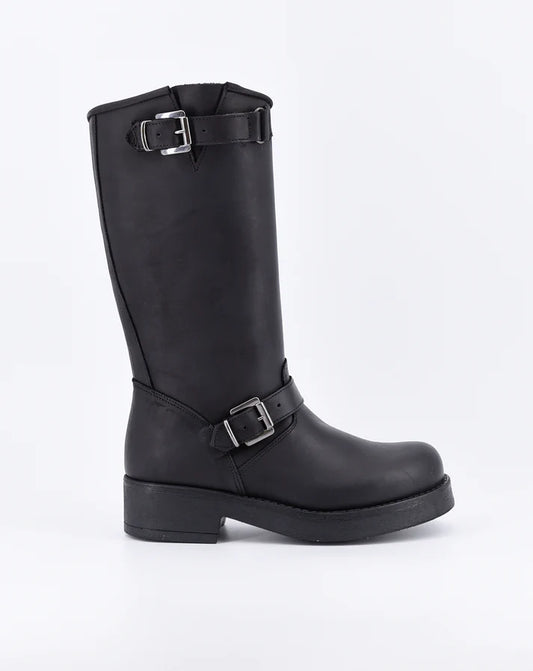 Stelio Malori 2000 biker "Stelio" mid sullivan nero o testa moro