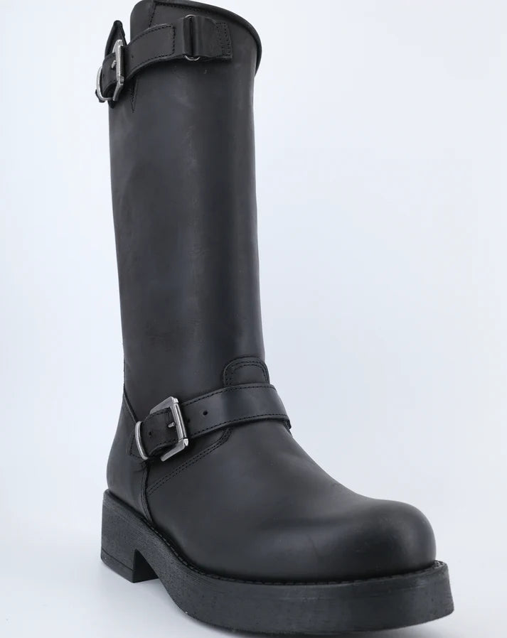Stelio Malori 2000 stivale biker in pelle