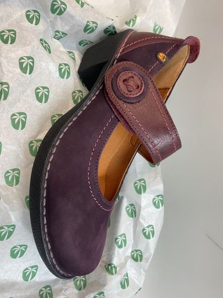 Jungla 7539 scarpa donna bebè in pelle viola