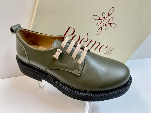 POEME MR01 STRINGATA DONNA IN PELLE VERDE