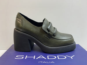 SHADDY 100235035 MOCASSINO DONNA IN PELLE KAKI