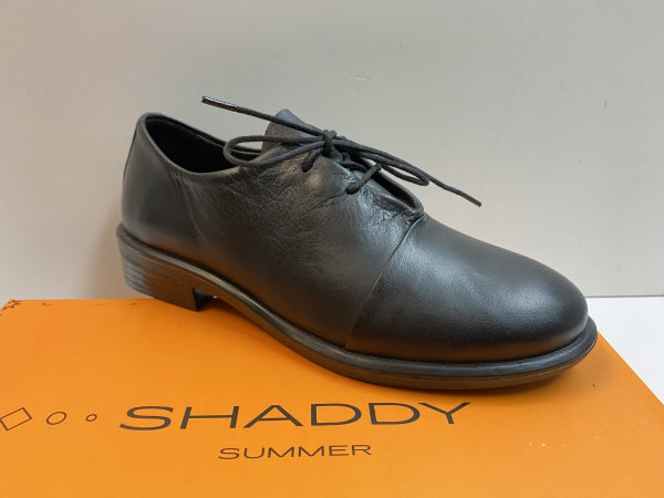 SHADDY 100235023 STRINGATA DONNA IN PELLE NERO