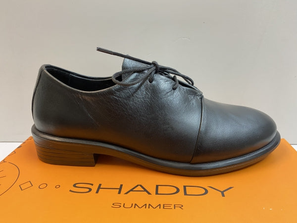 SHADDY 100235023 STRINGATA DONNA IN PELLE NERO