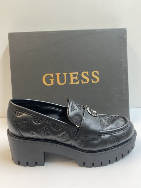 GUESS FL8WNY MOCASSINO DONNA CON APPLICAZIONE NERO