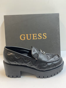 GUESS FL8WNY MOCASSINO DONNA CON APPLICAZIONE NERO