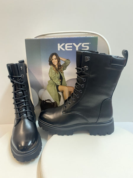 Keys 10210 anfibio donna stringato nero