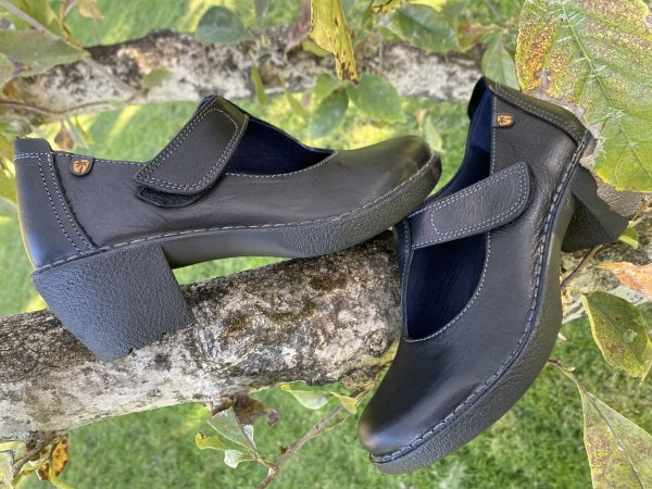 Jungla 8305 Mary Jane in pelle nera