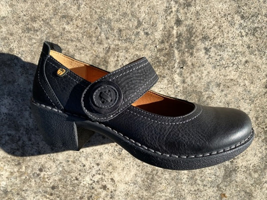 Jungla 7539 scarpa donna bebè in pelle nero