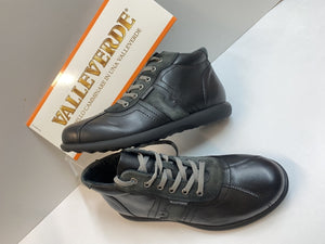Valleverde 49802 polacco uomo in pelle nero