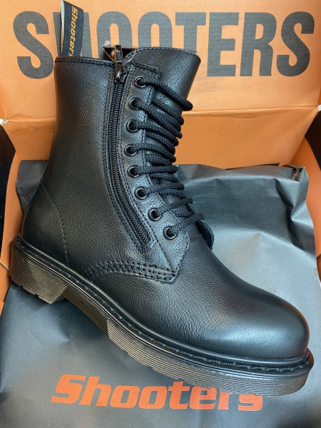 Shooters S11330-01 anfibio donna in pelle black