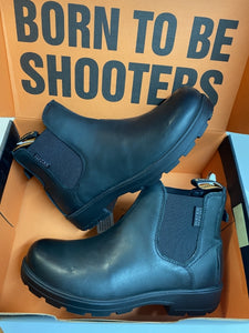 Shooters 19132-06 stivaletto donna in pelle black/black