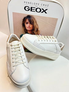 Geox D46WVE 08522 sneakers donna bianca