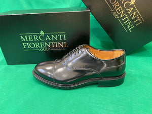Mercanti Fiorentini 7723 stringata uomo in pelle nero