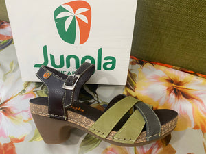 Jungla 7459 sandalo donna color oliva