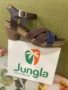 Jungla 7459 sandalo donna color caffè