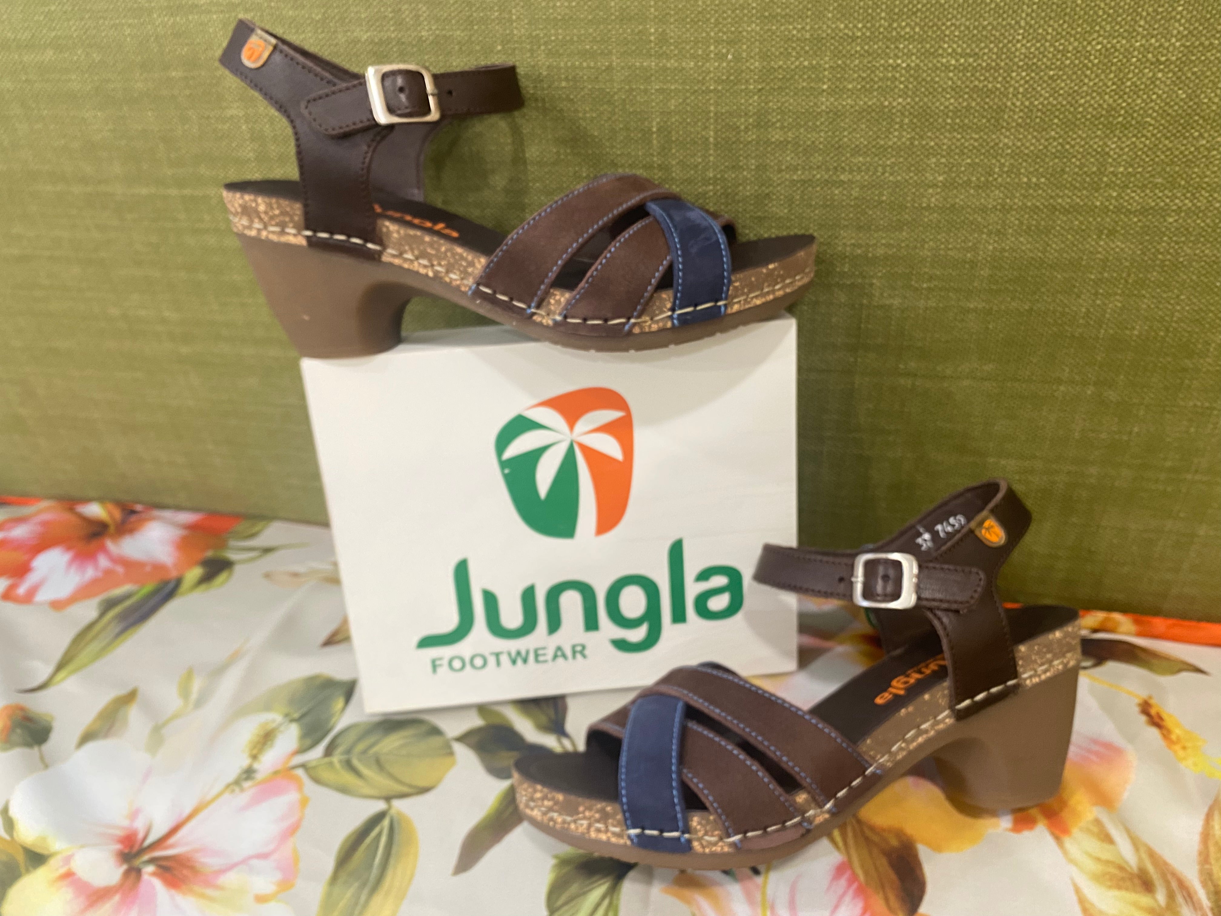 Jungla 7459 sandalo donna color caffè