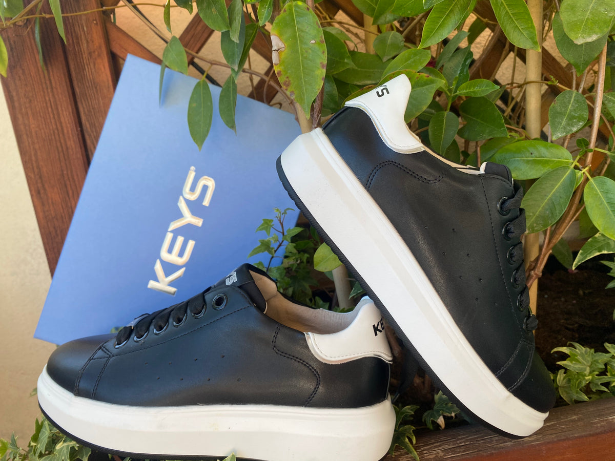 Keys K-8304 sneakers donna Sinisa black/white