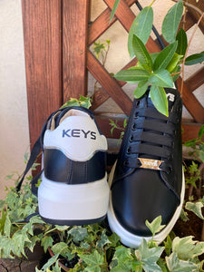 Keys K-8304 sneakers donna Sinisa black/white