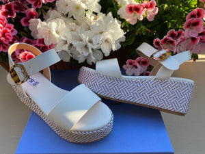 Keys K-11080 sandalo donna Rope white