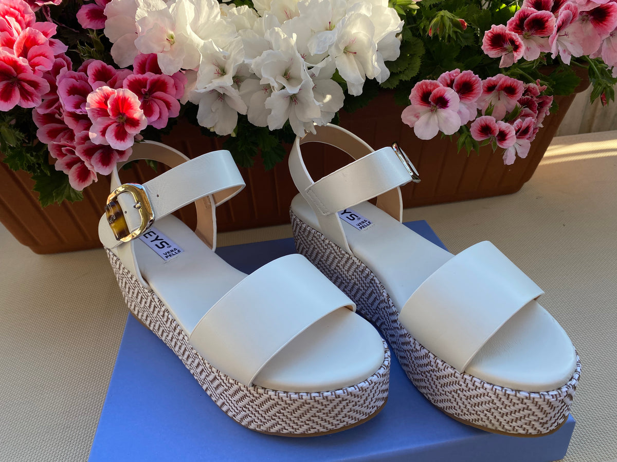 Keys K-11080 sandalo donna Rope white