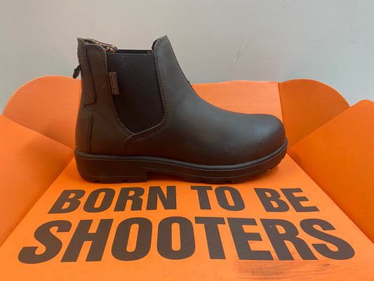 Shooters S3634-06 stivaletti chelsea uomo in pelle ingrassata