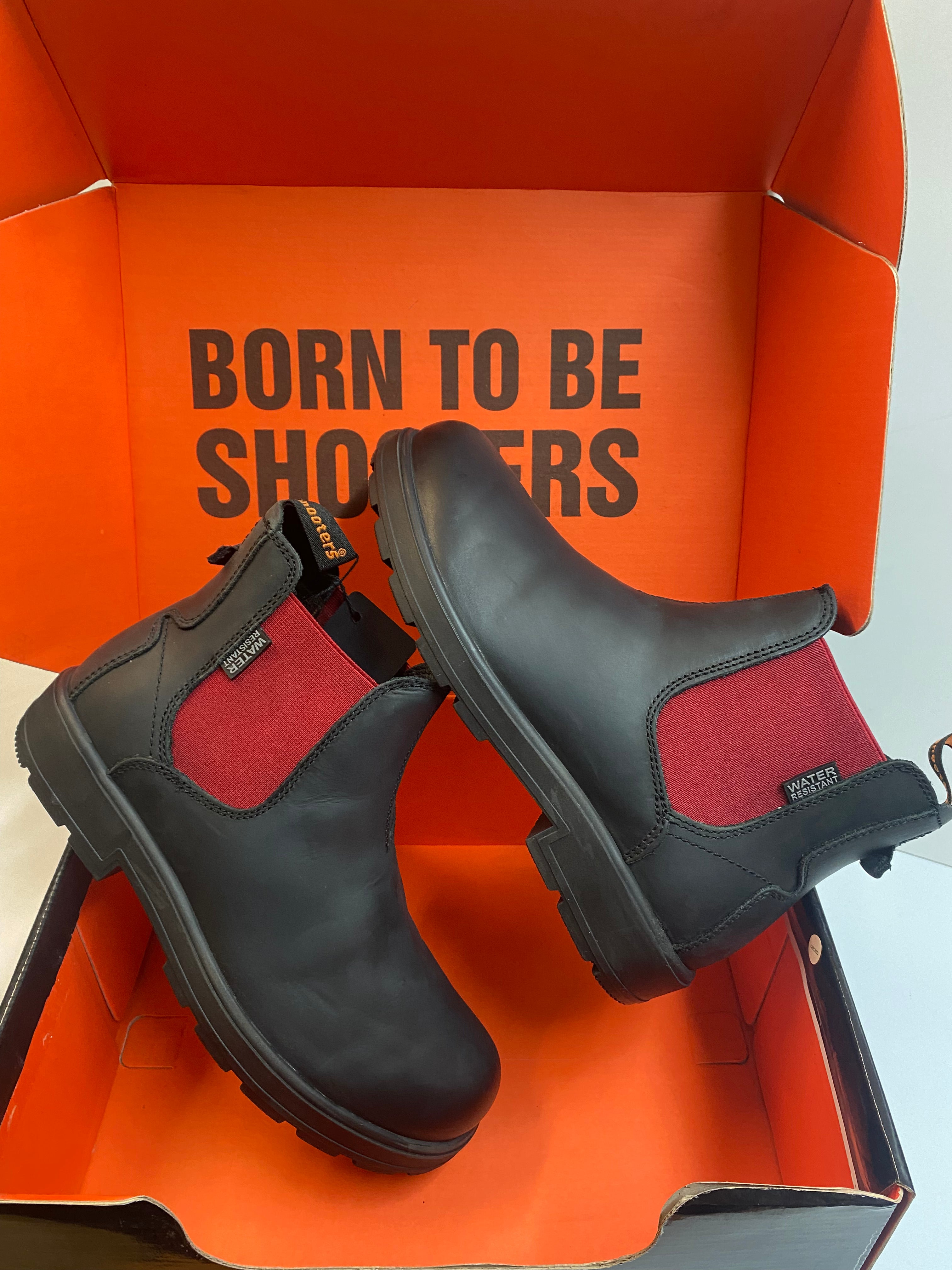 Shooters S3634-06 stivaletti chelsea uomo in pelle ingrassata