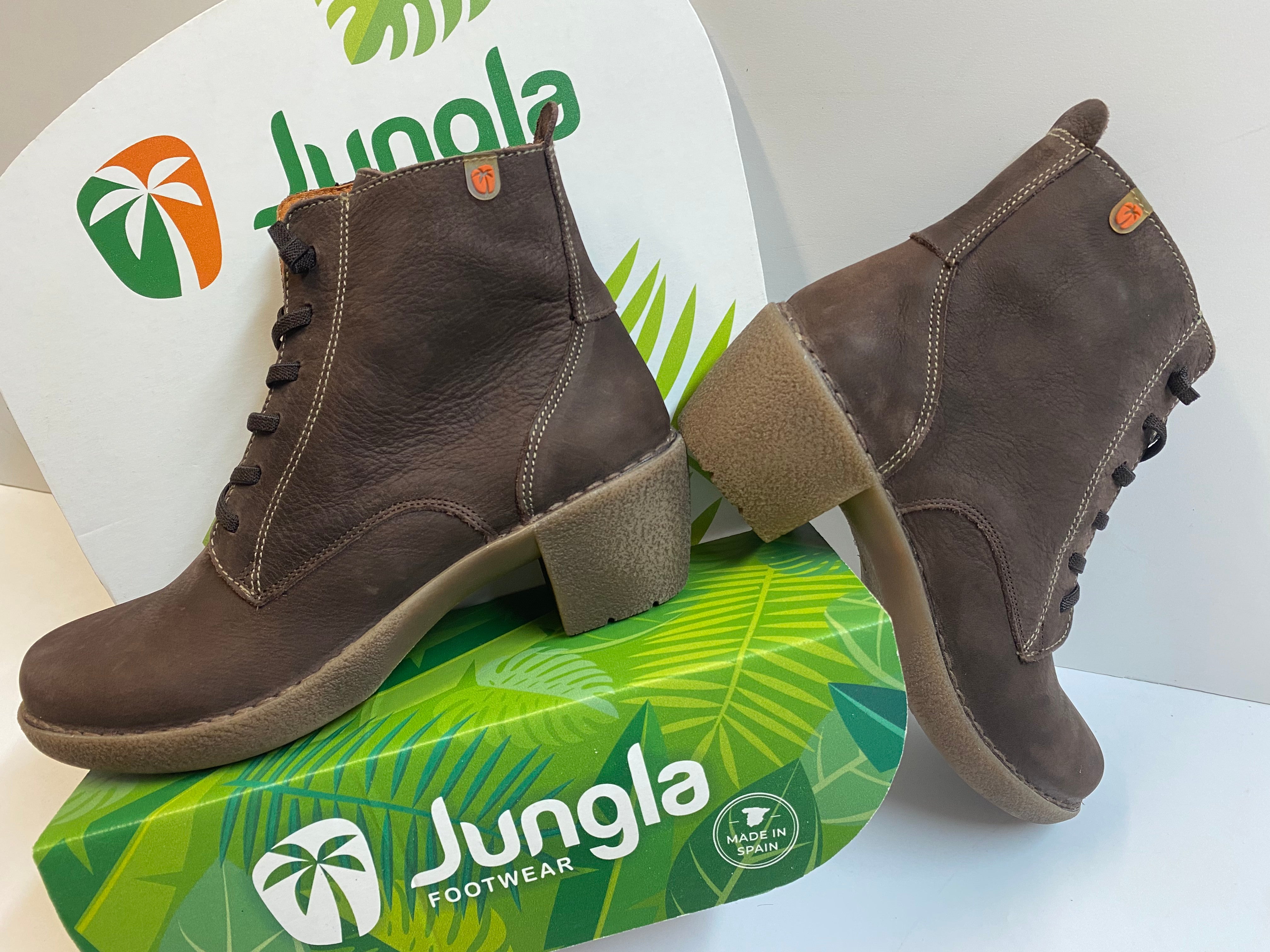 Jungla 7512 stivaletto donna allacciato in pelle