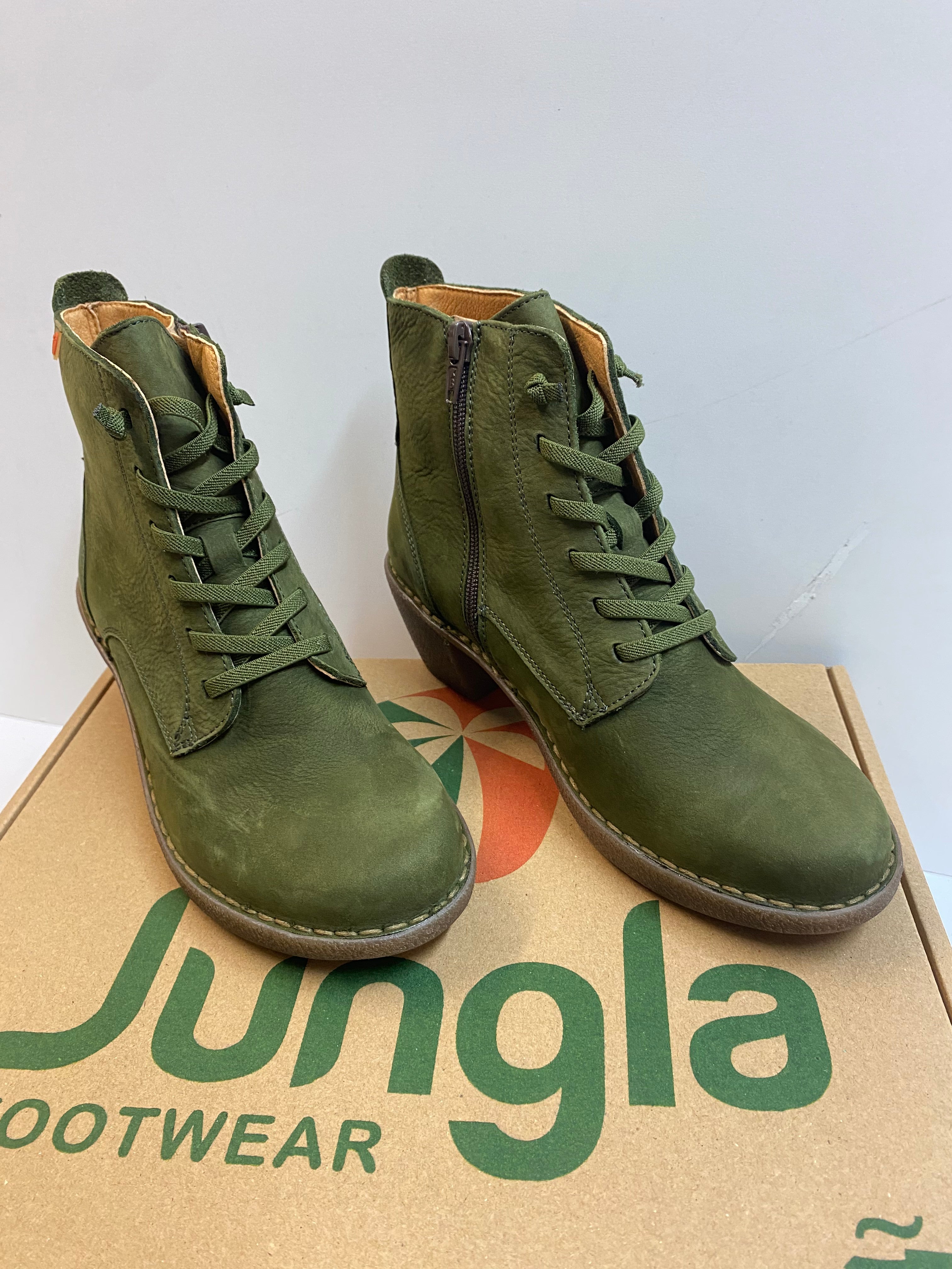 Jungla 7512 Jungla 7512 stivaletto donna allacciato in pelle