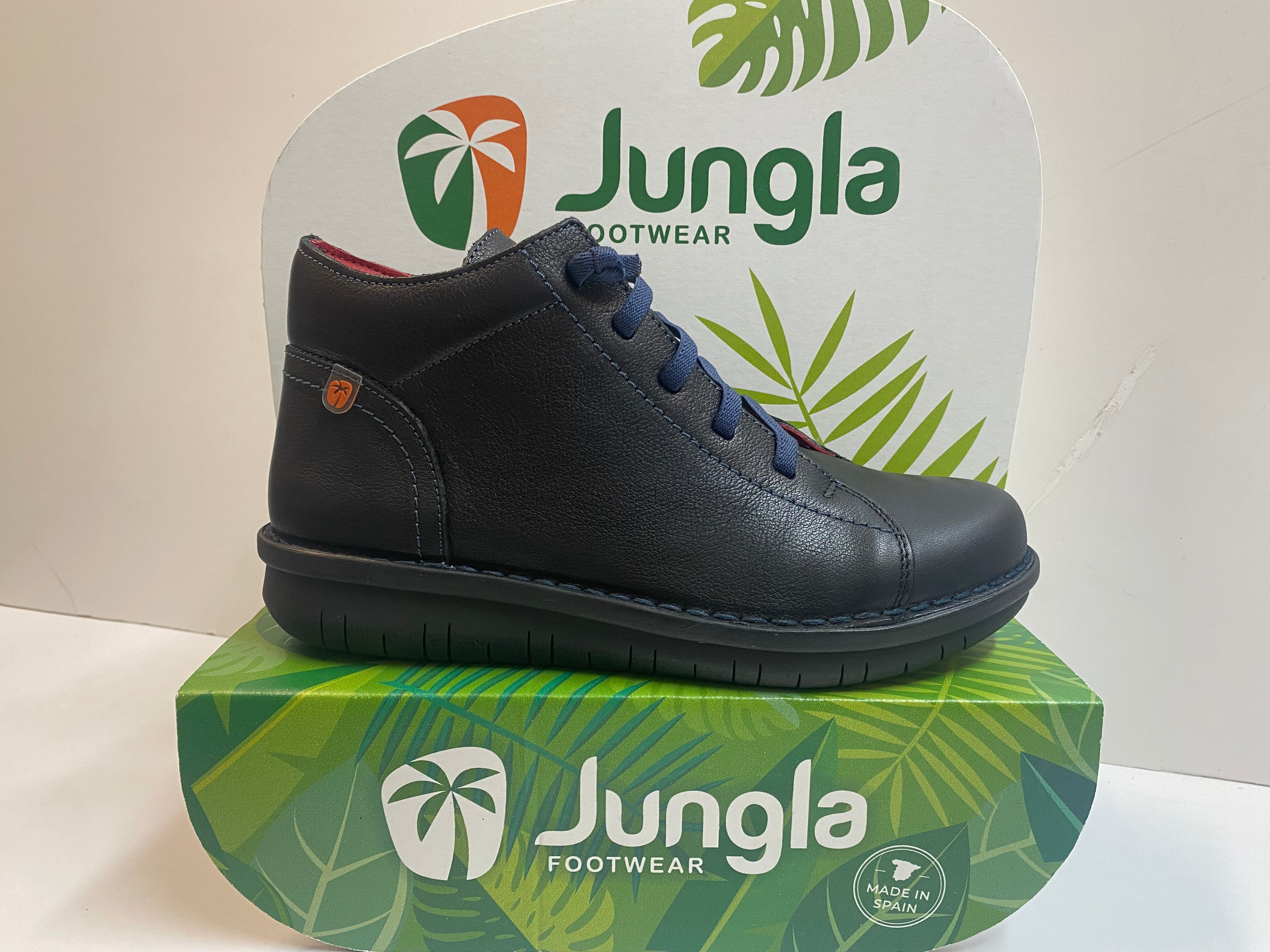 Jungla 7552 sneakers alta donna in pelle