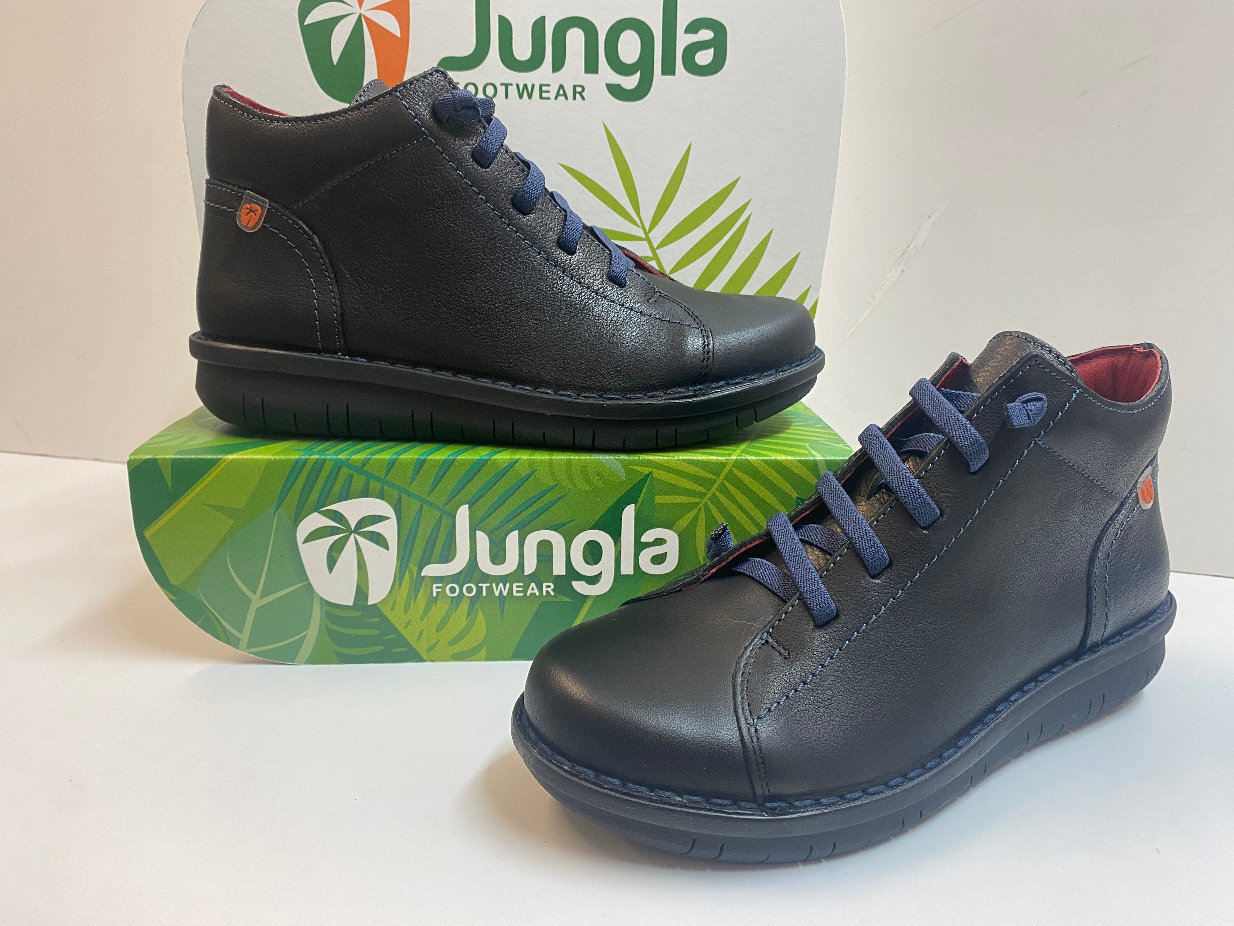 Jungla 7552 sneakers alta donna in pelle