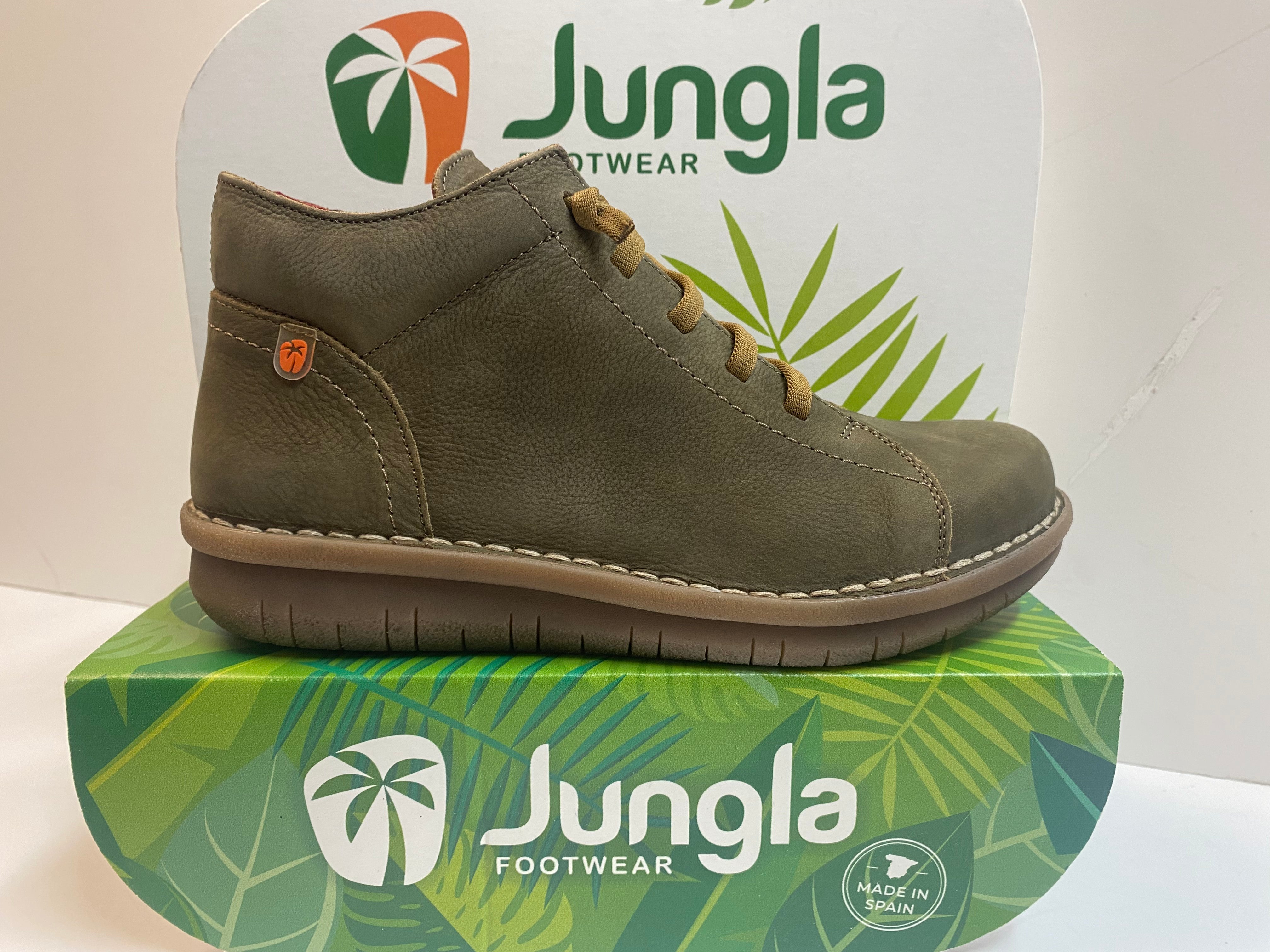 Jungla 7552 sneakers alta donna in pelle