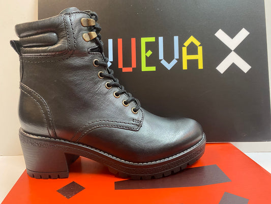 Vueva WH353H20P stivaletti allacciati in pelle nero