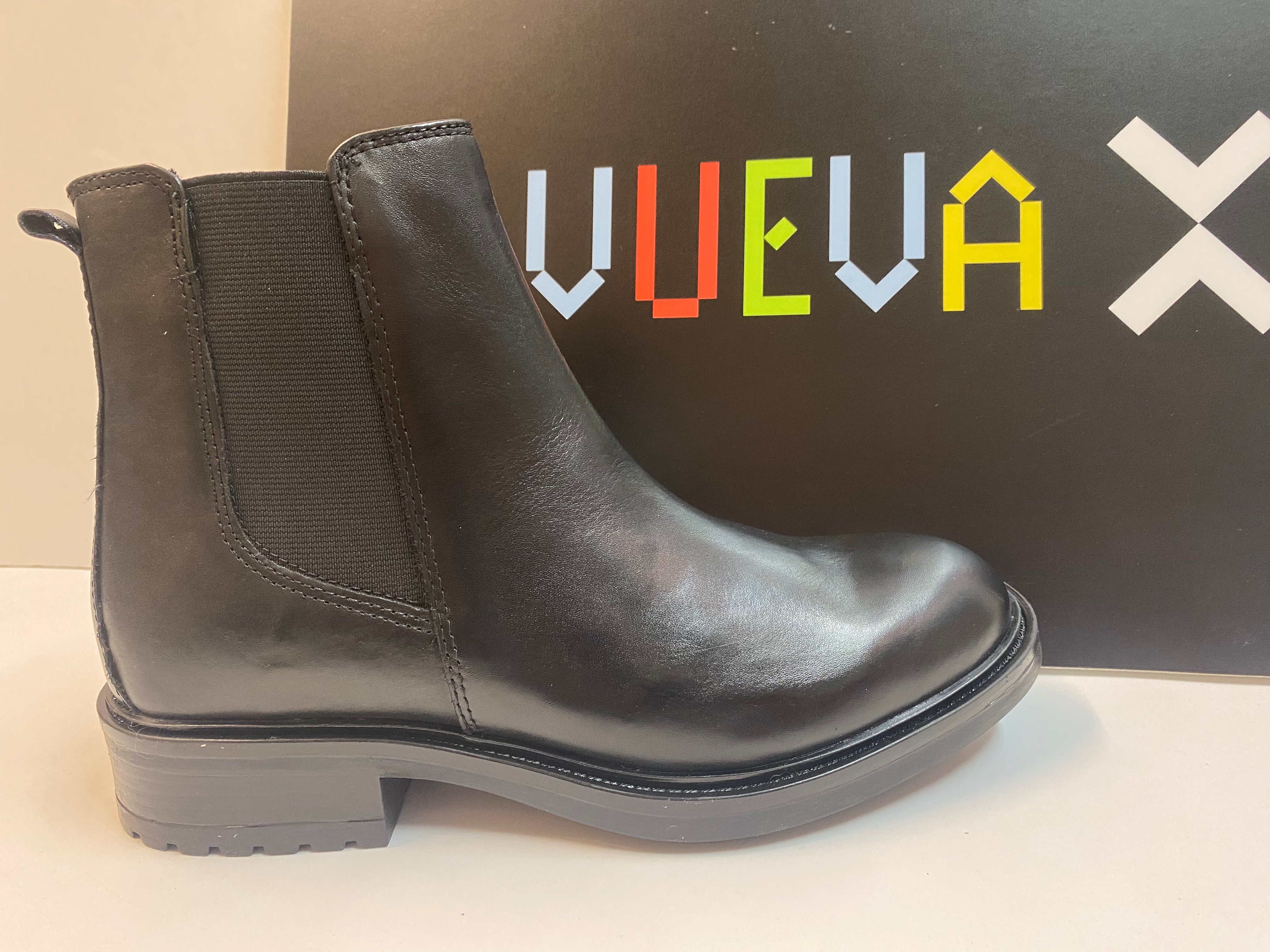 Vueva WH66H14 stivaletti chelsea donna in pelle