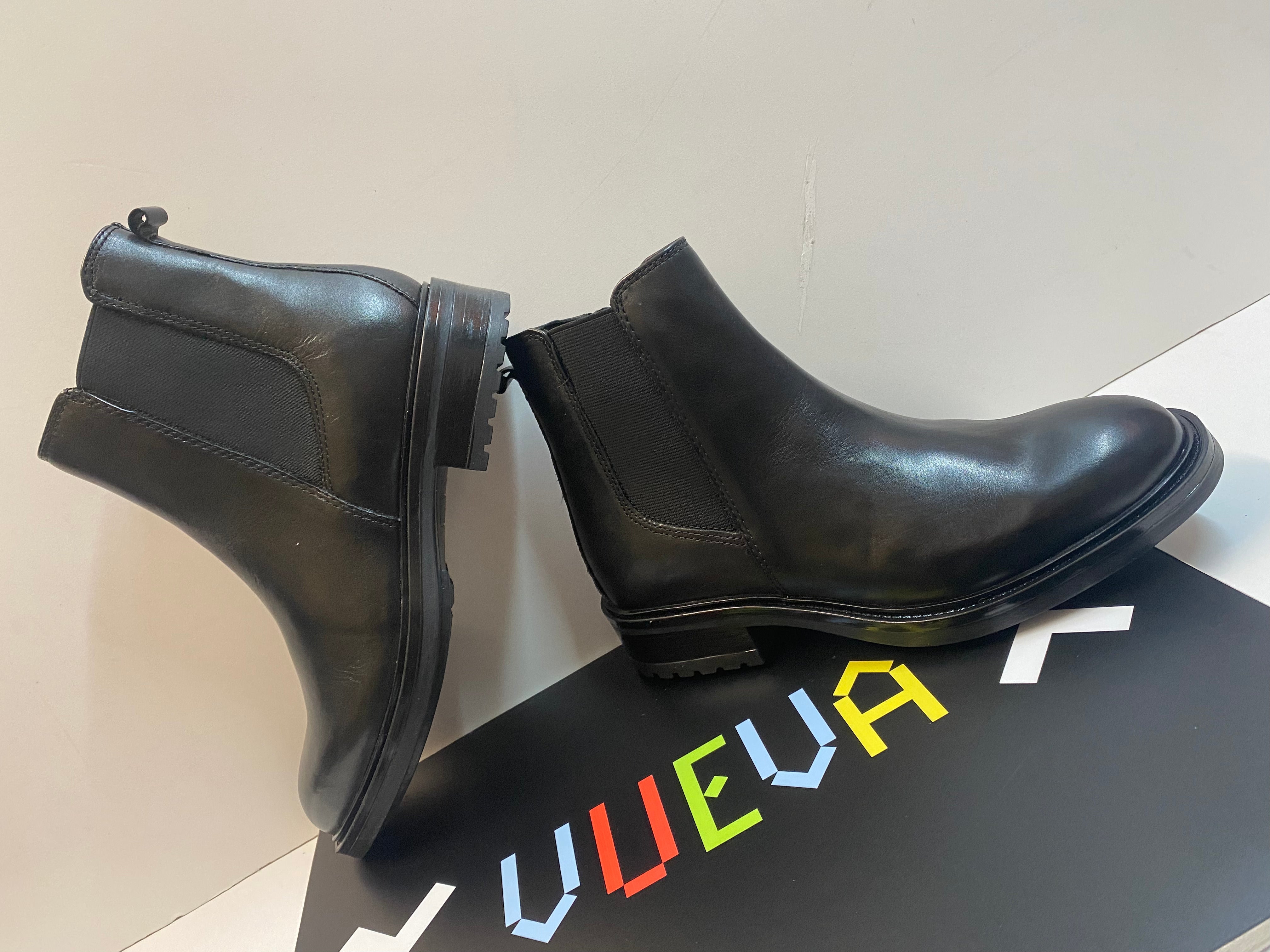 Vueva WH66H14 stivaletti chelsea donna in pelle