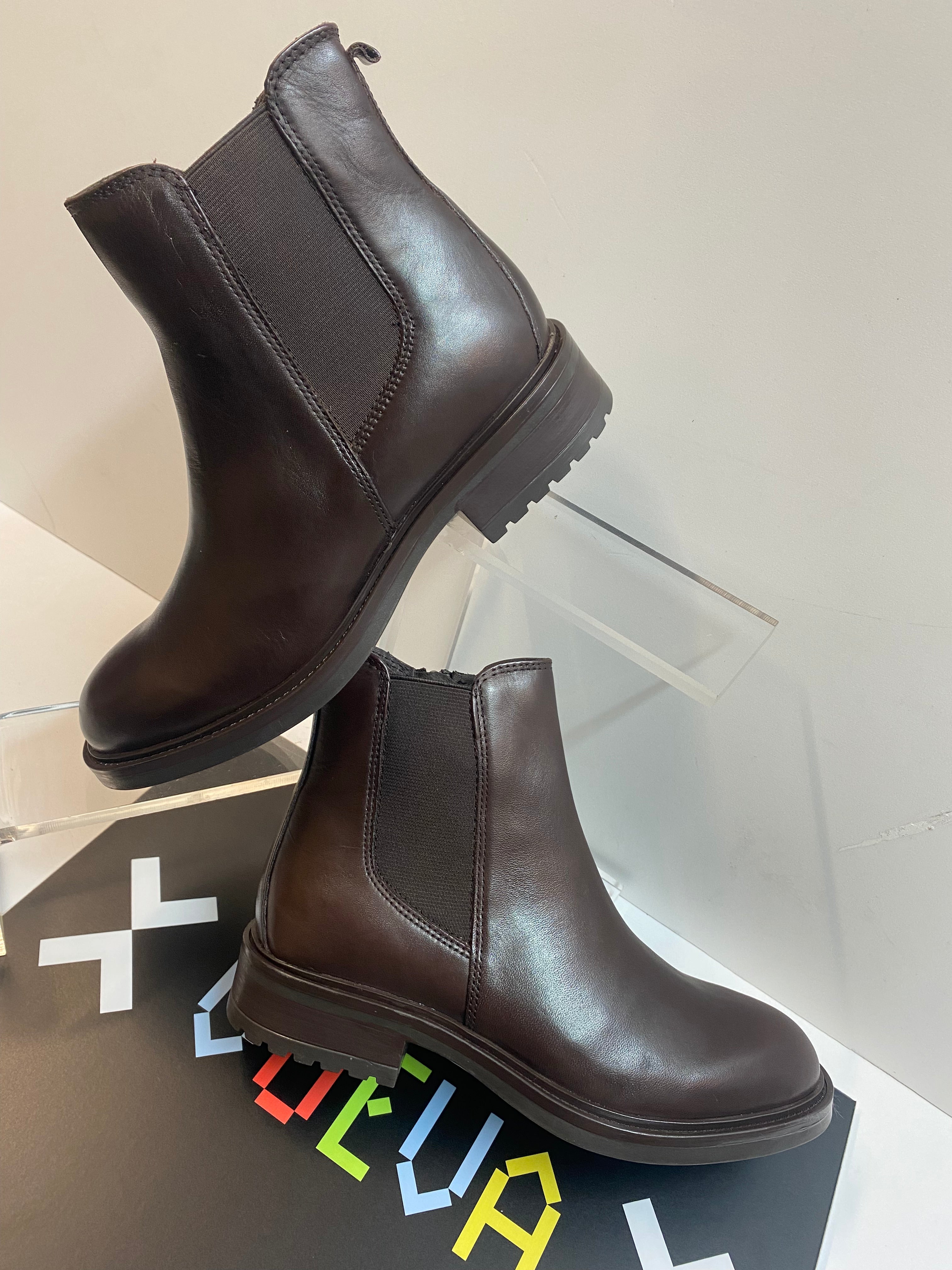 Vueva WH66H14 stivaletti chelsea donna in pelle