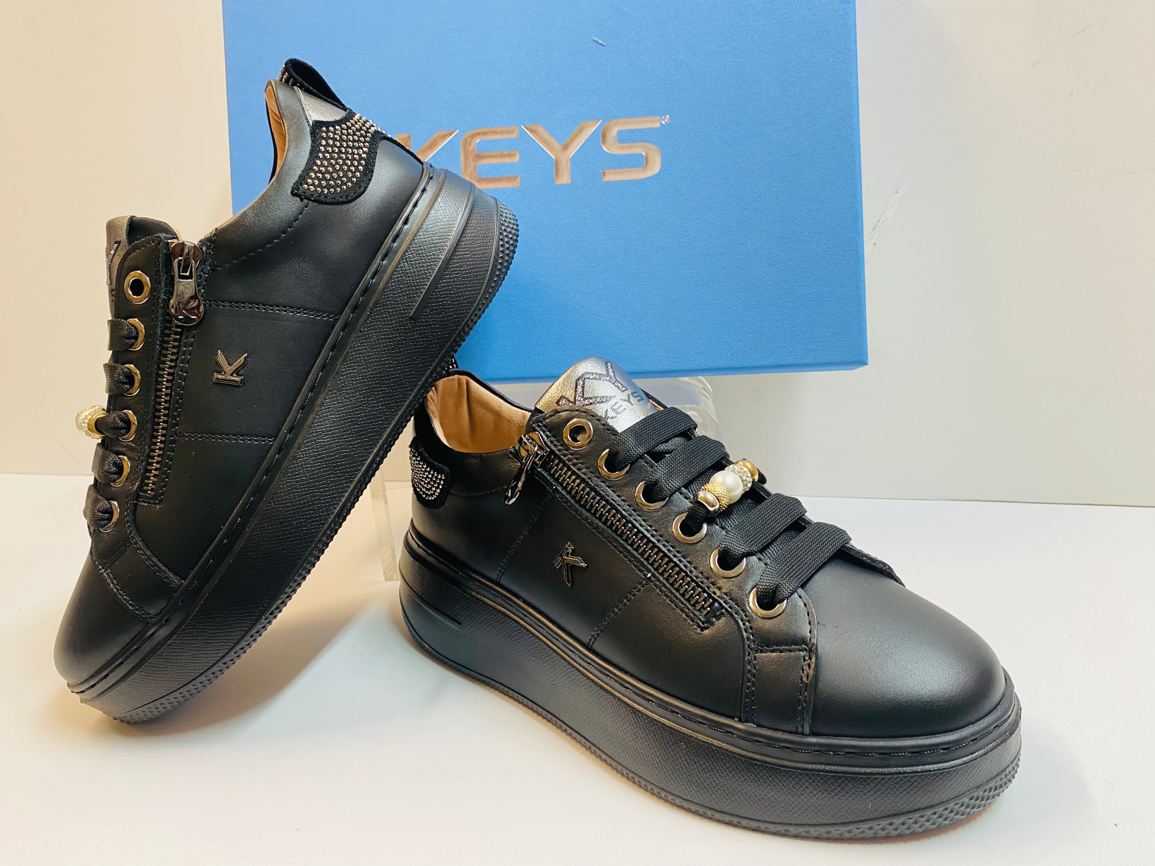 Keys K-11212A sneakers donna black